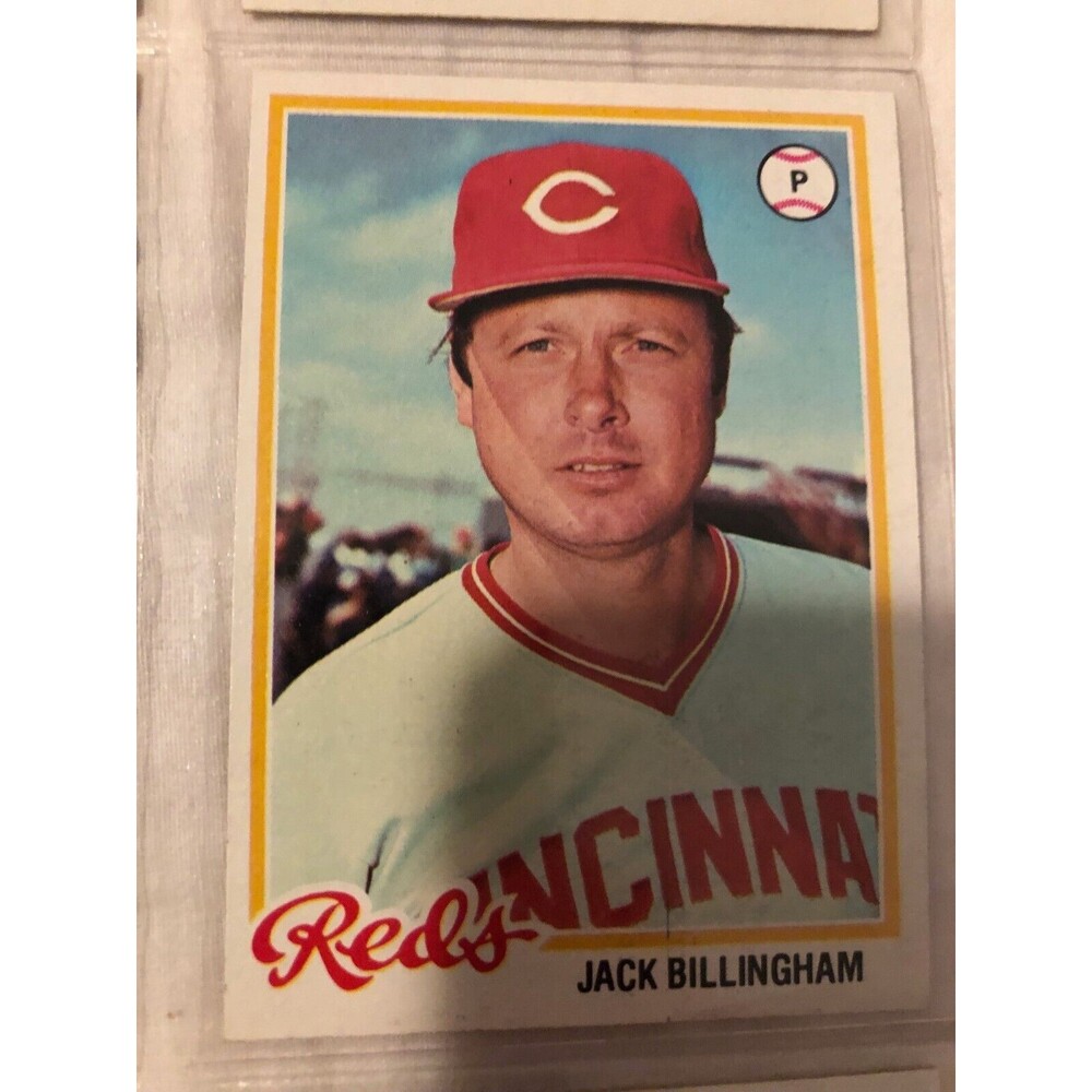1978 Topps Jack Billingham Card # 47 MLB Cincinatti Red NMT